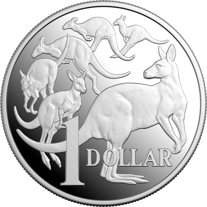 2026 $1 1OZ SILVER PROOF COIN MOB OF SIX KANGAROO SERIES