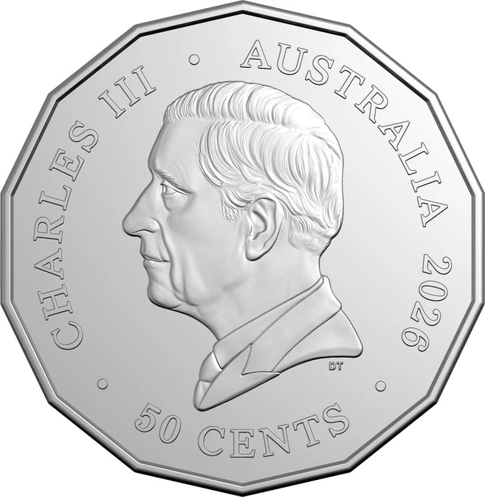 2026 50c Uncirculated Tetradecagon Coin