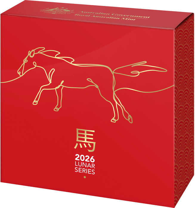 2026 LUNAR SERIES YEAR OF THE HORSE COIN