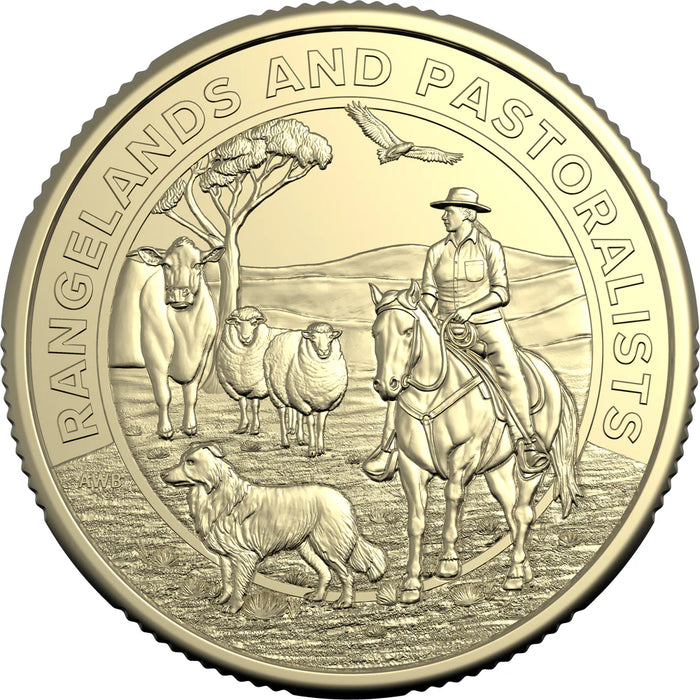 Heart and Soul of Australia International Year of Rangelands and Pastoralist 2026 $1 Uncirculated Coin in Card