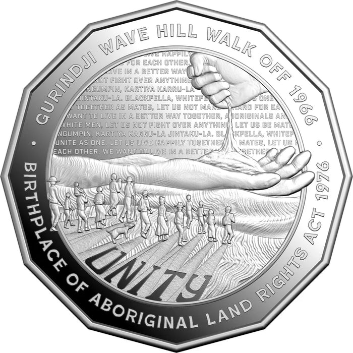 UNITY 2026 50C SILVER PROOF COIN