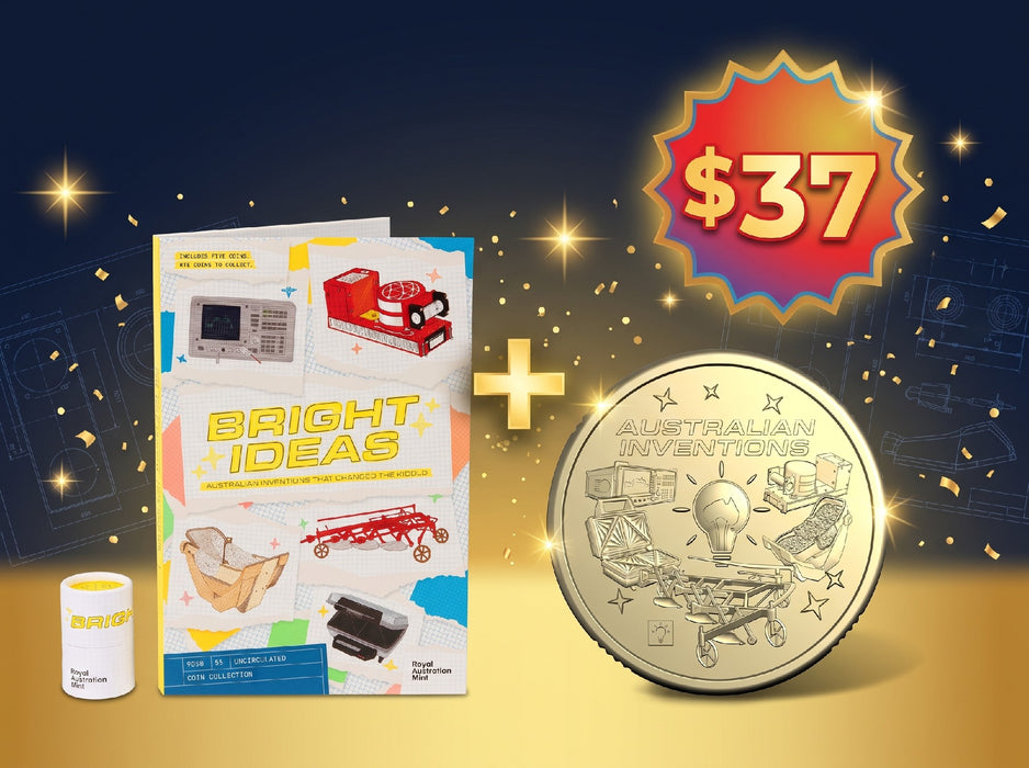2026 Bright Ideas Coin Program Tube and Folder Plus $2 Change Coin