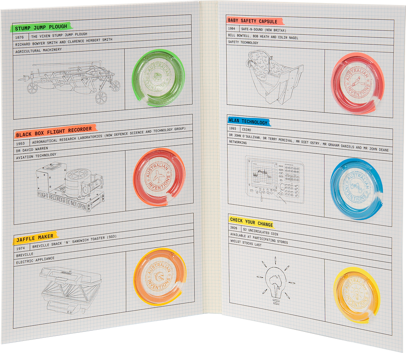2026 Bright Ideas Coin Program Tube and Folder Plus $2 Change Coin