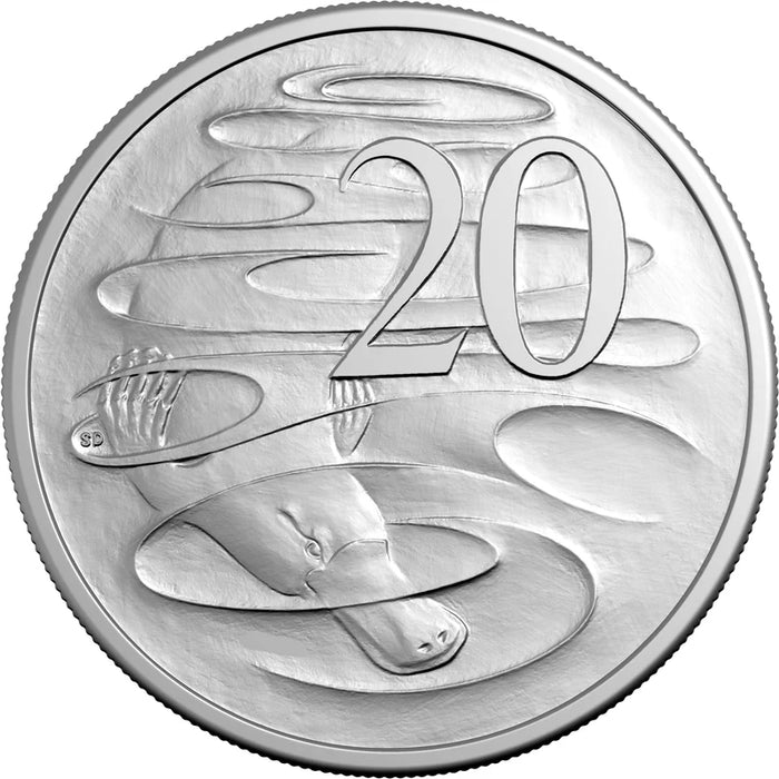 COIN ROLL 20c 2026 CIRC (NON - PREMIUM): Jun 26