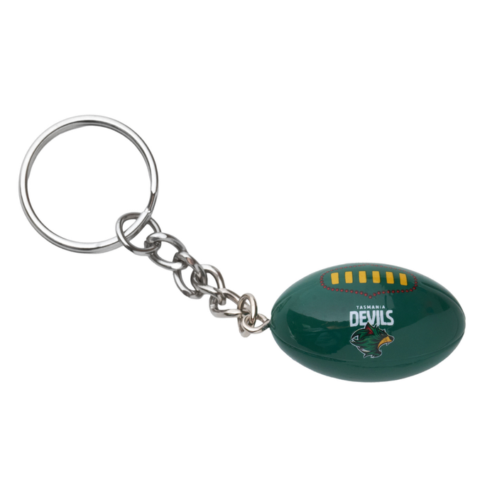TASMANIA DEVILS OFFICIAL PRODUCT BALL KEYRING