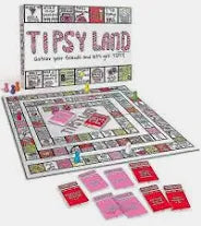 Imagination Games Tipsy Land Drinking Game 2-8 Players Ages 21+ (IMA02246)