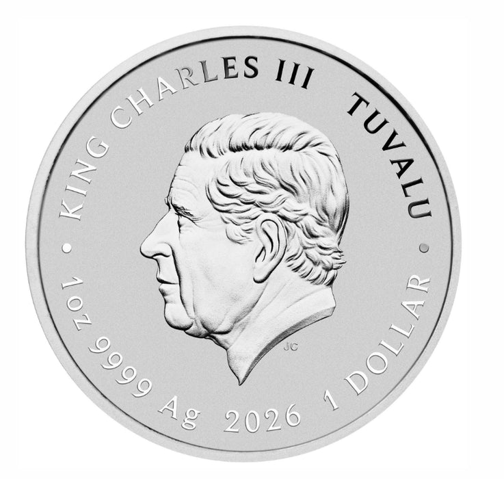 BRIDGERTON LADY WHISTLEDOWN 2026 1OZ SILVER COLOURED COIN