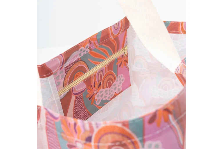 Picnic Abstract Beach Bag