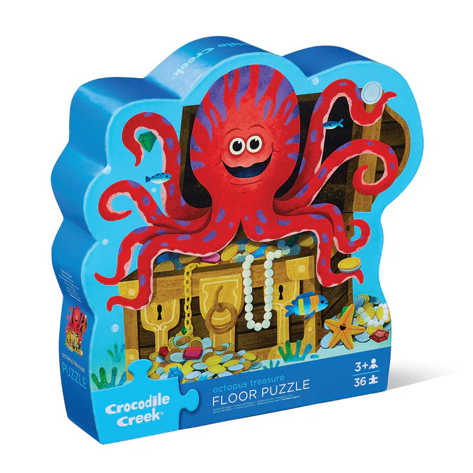 Classic Floor Puzzle 36 PC - Octopus Treasure