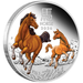 Australian Lunar Series III 2026 Year of the Horse 1oz Silver Proof Coloured Coin