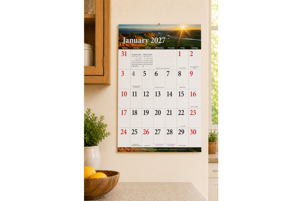 BARTEL CALENDARS 2027 BIG GRID