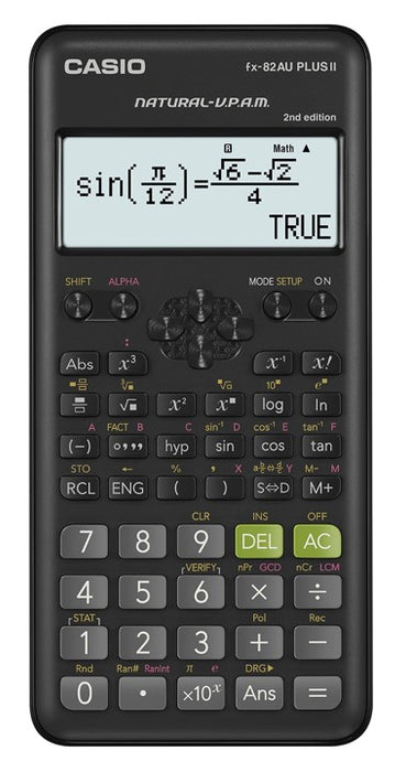 CALCULATOR CASIO FX82AU PLUS II NEW EDITION