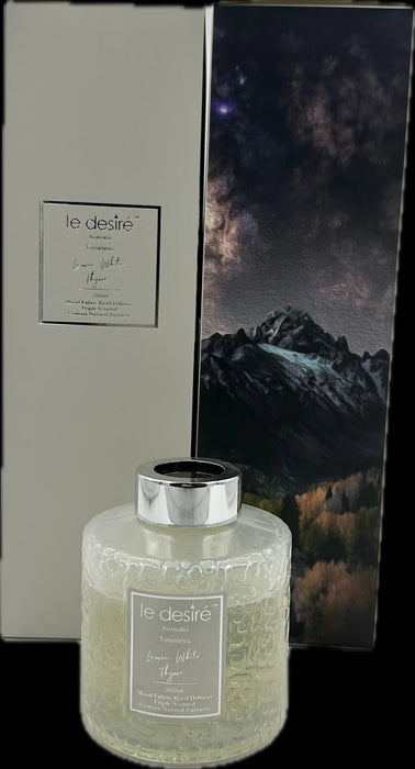 LE DESIRE LUXURY REED DIFFUSER LEMON WHITE THYME