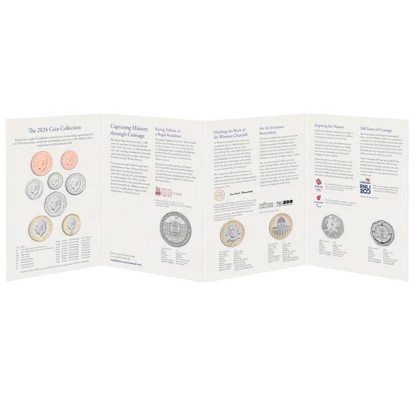 UNITEDD KINGDOM BRILLIANT UNCIRCULATED ANNUAL COIN SET 