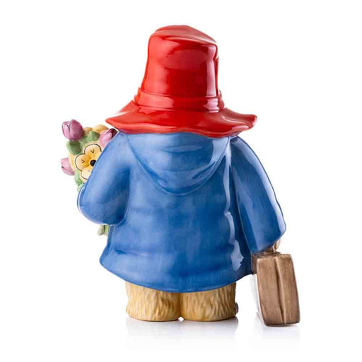 PADDINGTON LARGE FIGURINE: HOLDING FLOWERS