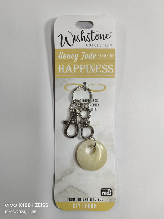 SOMETHING FOREVER HONEY JADE BAG CHARM