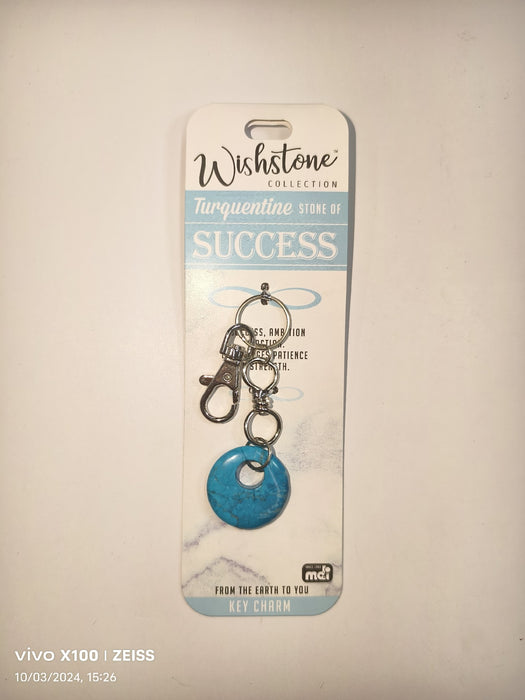 WISHSTONE COLLECTION TURQUENTINE BAG CHARM 