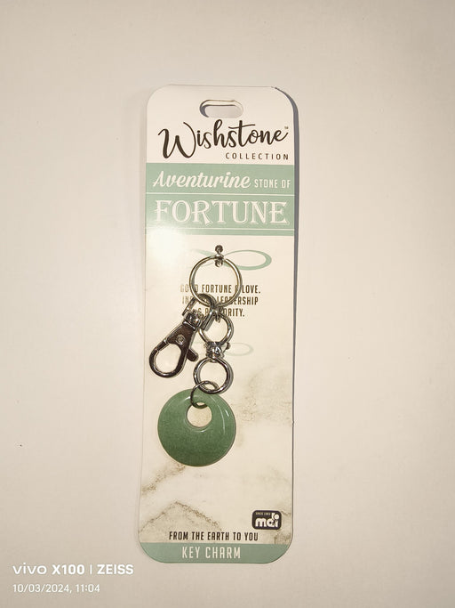 SOMETHING FOREVER ADVENTURINE KEY CHAIN