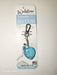 WISHSTONE COLLECTION TURQUENTINE HEART BAG CHARM 