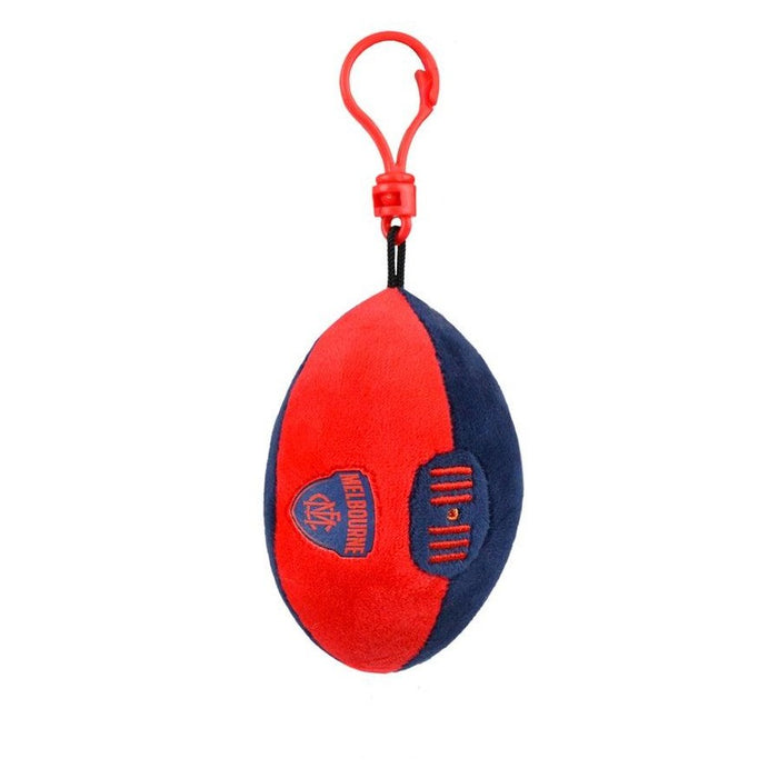 AFL Melbourne Footy Sports Keyclip Accessory Bag Keychain Merchandise 10cm