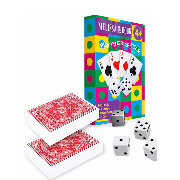 HARLEQUIN PLAYING CARDS AND DICE