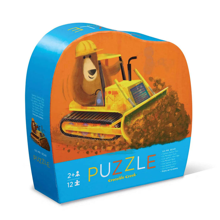 Mini Puzzle 12 PC - Go Mister Bear
