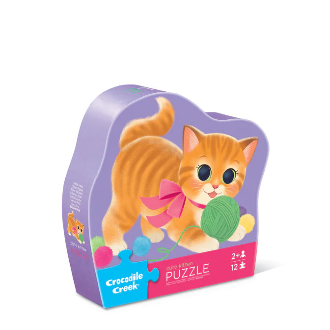 Mini Puzzle 12 PC - Cute Kitten