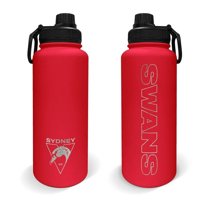 Sydney Swans AFL Stainless Steel Double Walled Water Drink Bottle