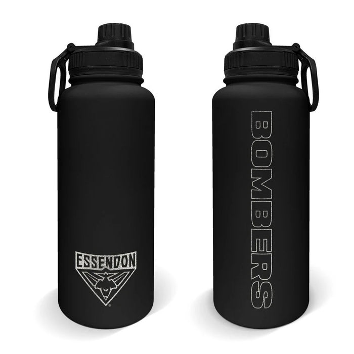 Essendon Bombers AFL Stainless Steel Double Walled Water Drink Bottle