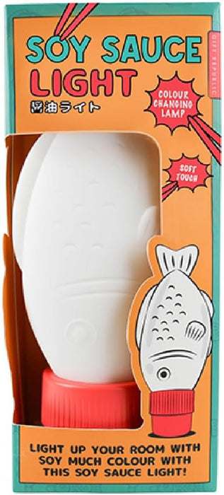 Gift Republic Soy Sauce Light Soft-Touch Colour-Changing - Multi