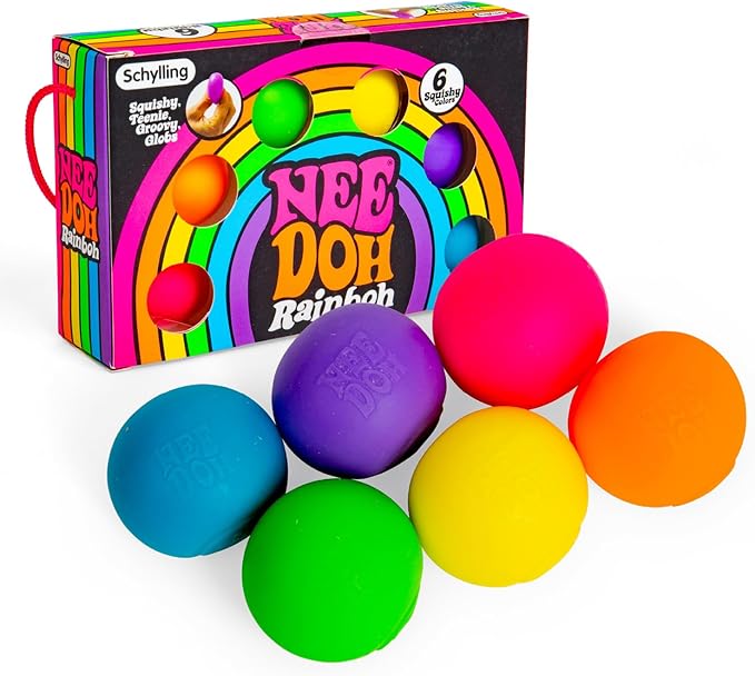 Schylling - Rainbow Teenie Nee Doh