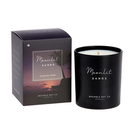 MOONLIT SANDS LUXURY SOY CANDLE BRAMBLE BAY