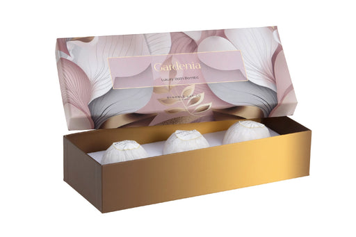 GARDENIA LUXURY BATH BOMBS 3X100G