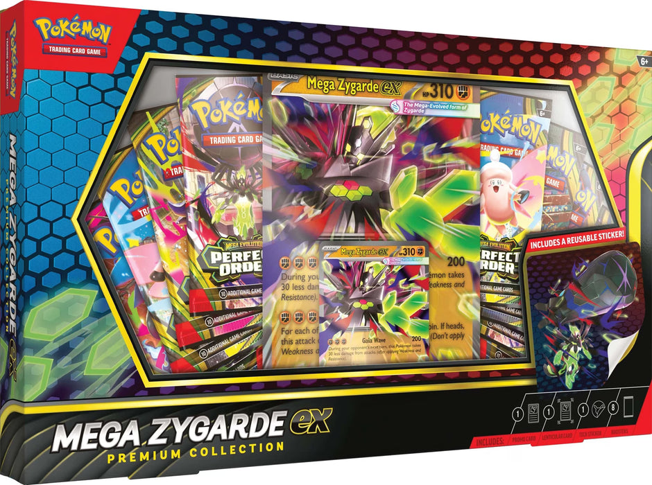 Pokemon Mega Zygarde Ex Premium Collection Box