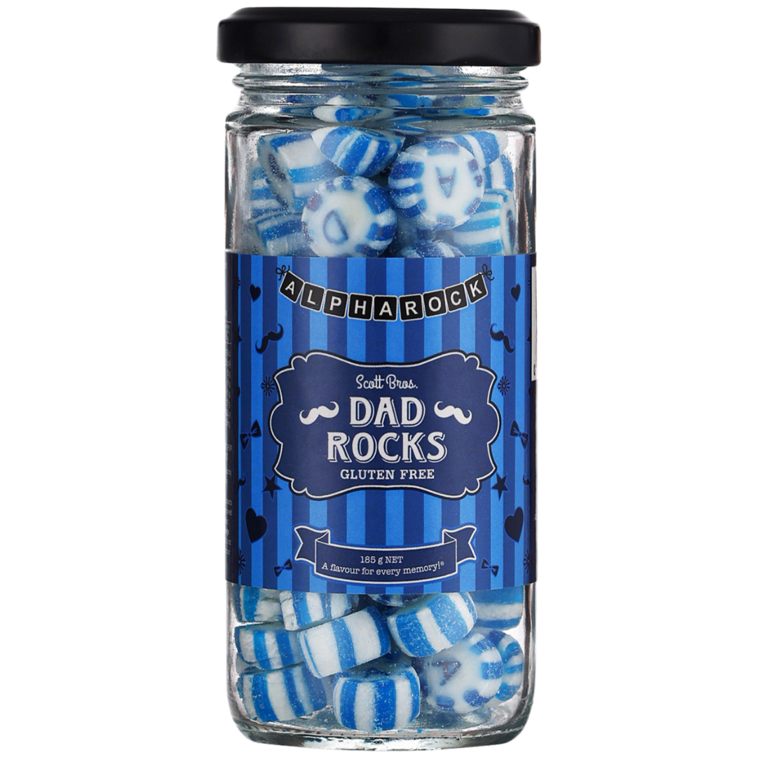 SCOTT BROS DAD ROCKS CANDY 185G 
