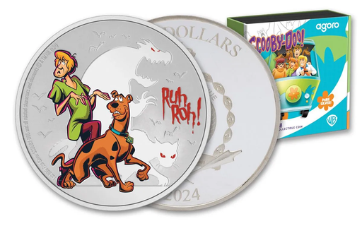 1OZ SILVER COIN SCOOBY DOO!