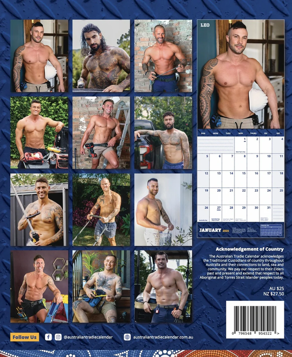 CALENDAR 2025 AUSTRALIAN TRADIE EDITION 