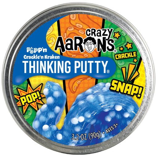 Crazy Aarons Cracklen Kracken Poppn Thinking Putty