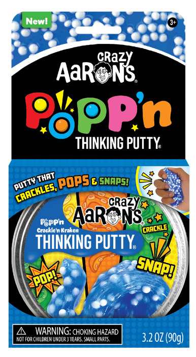 Crazy Aarons Cracklen Kracken Poppn Thinking Putty