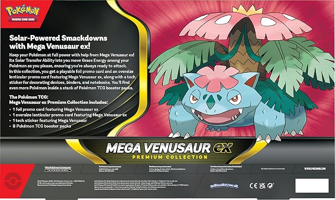 Pokémon TCG: Mega Venusaur ex Premium Collection Box
