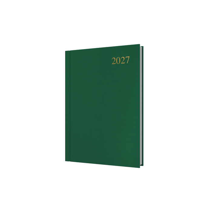 DIARY 2027 COLLINS ESSENTIAL A5 ESSA51.52 DTP GREEN