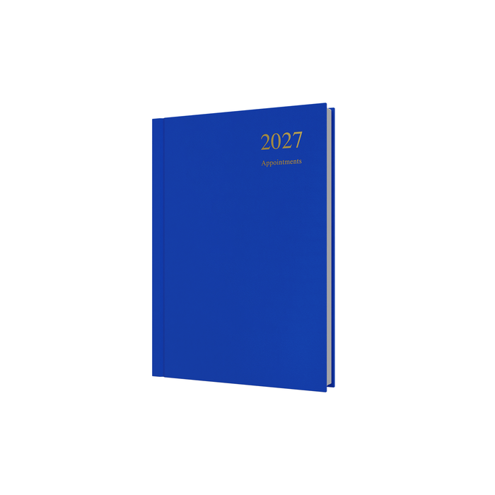 DIARY 2027 COLLINS ESSENTIAL APPT A5 ESSA51A.60 DTP BLUE