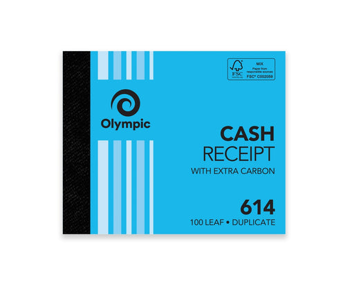 CASH RECEIPT BOOK #614 OLYMPIC DUP