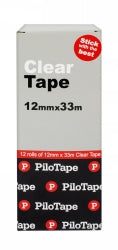 PILOTAPE CLEAR 12MM X 33M