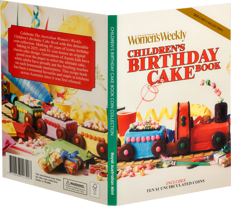 2025 TEN COIN COLLECTION SET AUSTRALIAN WOMEN WEEKLY COOK BOOK COIN SERIES 