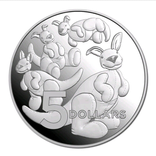 COIN PACK $5 2024 PROOF 1OZ 40MM BABY COIN- TOY KANGGAROO 