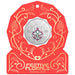 2025 50c Coloured Fine Silver Proof Coin Christmas Festive Florals