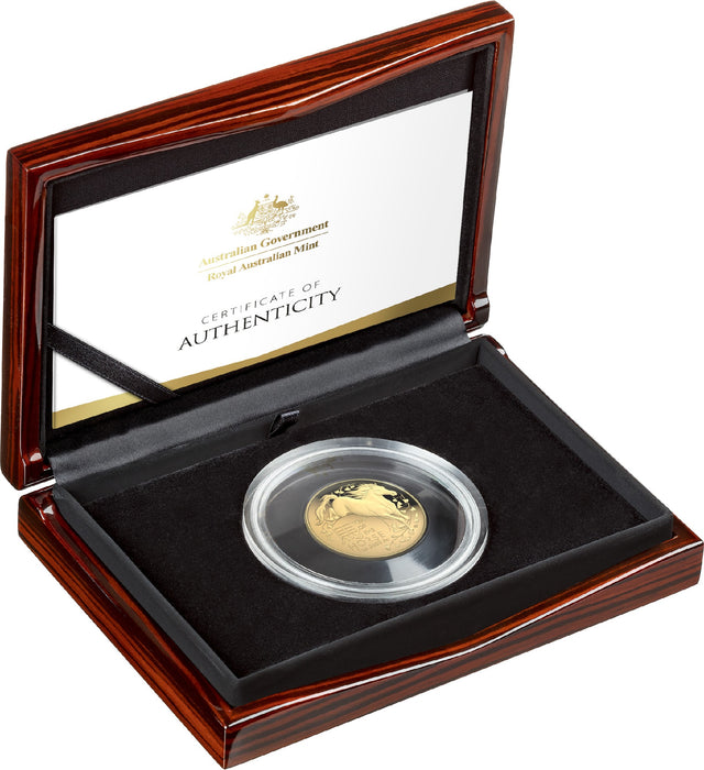 2026 LUNAR SERIES YEAR OF THE HORSE $100 1OZ GOLD PROOF DOMED COIN