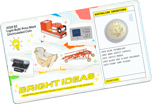2026 Bright Ideas Coin Program $2 Uncirculated Carded Coin