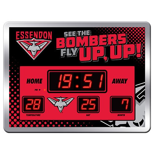 LED SCOREBOARD CLOCK ESSENDON 